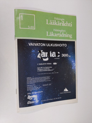 Helsingin lääkärilehti n:o 5/1988