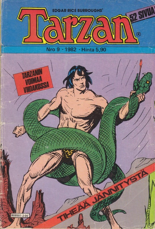 Tarzan 9/1982 Tri Livingstonen haamu