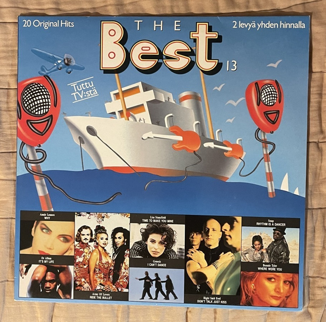 THE BEST 13 (2-LP), 1992, mm. Snap, Dr.Alban, Genesis