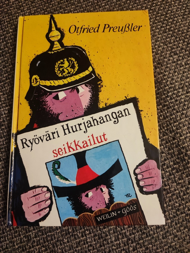 Ryöväri Hurjahangan seikkailut Otfried Preußler