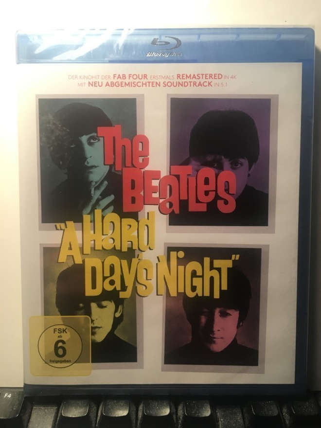 THE BEATLES - "A HARD DAY'S NIGHT", BluRay, Lester, muoveis