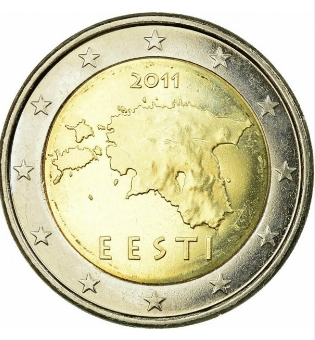 ** VIRO 2€ 2011 kehyksessä **