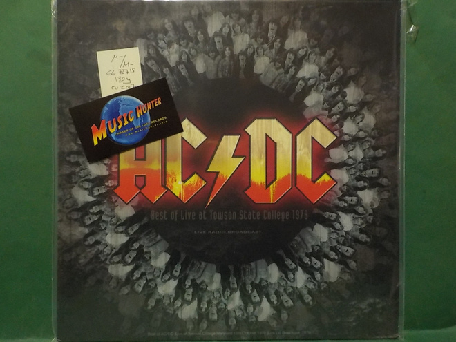 AC/DC - BEST OF LIVE AT TOWSON STATE COLLEGE - M-/M- 180g LP