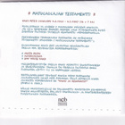 Heinähatut - Katulaulajan Testamentti Vol. 1 & 2 (2xCDr, Max - pikkukuva 2