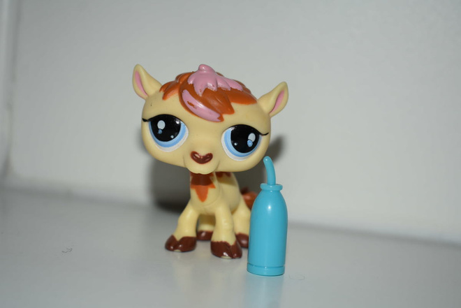 Littlest pet shop kameli juomapullo LPS