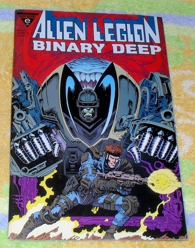 Alien Legion - Binary Deep, keräilykortti mukana
