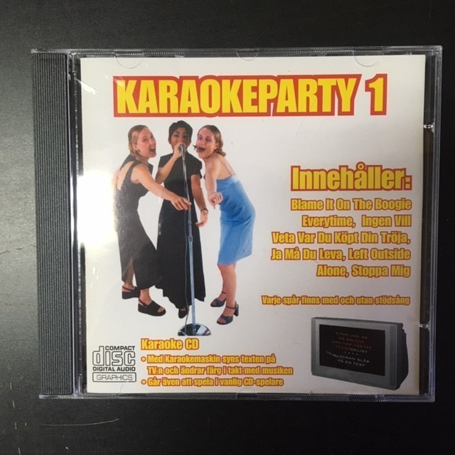 Svenska Karaokefabriken - Karaokeparty 1 CD+G