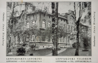 VANHA Postikortti Leppäkoski 1900-luku
