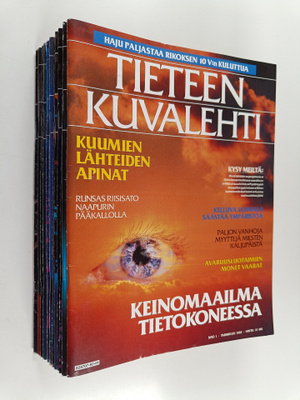 Tieteen kuvalehti vuosikerta 1992 (1-12)