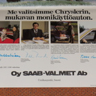 1979 Chrysler 1307 1308 esite - suom - KUIN UUSI - Talbot - pikkukuva 4