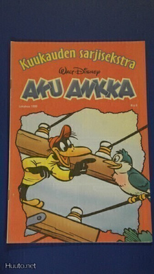 Aku Ankka sarjisekstra Numero 6 - Lokakuu 1999
