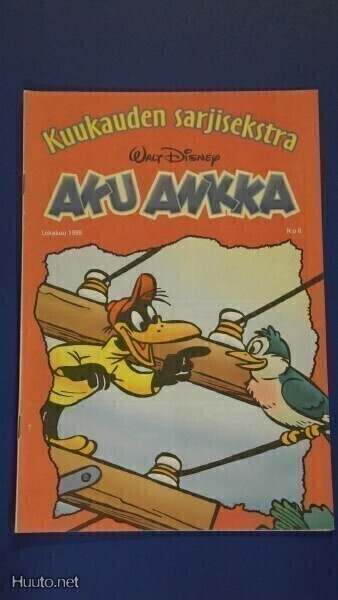 Aku Ankka sarjisekstra Numero 6 - Lokakuu 1999