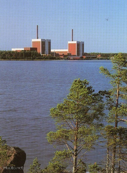 Postikortti Olkiluodon Ydinvoimlaitos.
