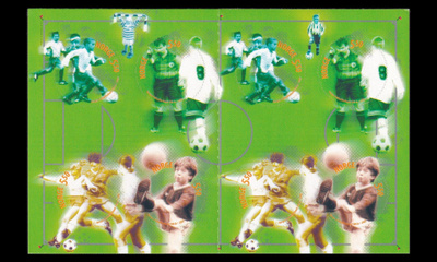 Norja 1426-9h ** Jalkapalloliitto 100v vihko (2002)