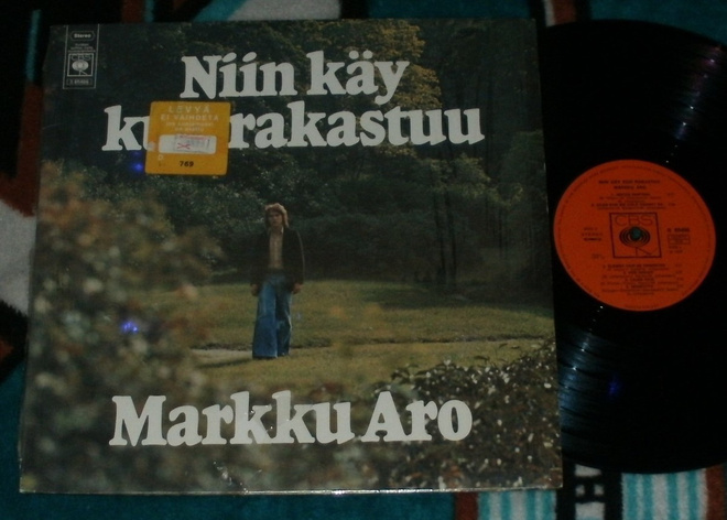 MARKKU ARO ~ Niin Käy Kun Rakastuu ~ LP
