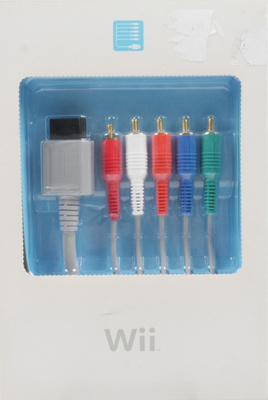 Official Nintendo Wii / Wii U Component Cable (R