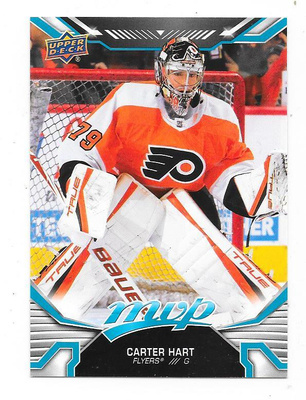 2022-23 UD MVP #31 Carter Hart , Philadelphia Flyers MV