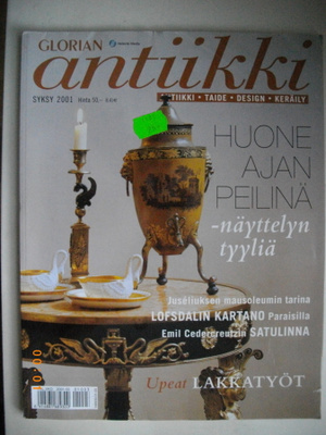 Glorian antiikki - syksy 2001 (23.7)