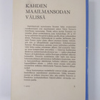 Väinö Tanner : Kahden maailmansodan välissä : muistelmia ... - pikkukuva 2