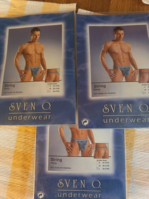 3kpl Sven O. Tactel String S – UUSI (Varastonpoisto)