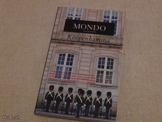 Mondon matkaopas Kööpenhamina käyttämätön v. 2006