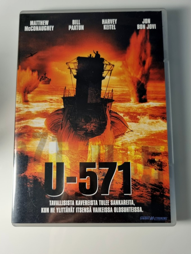 U-571 (Harvey Keitel, Matthew McConaughey, 2000) DVD