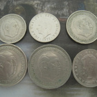 Peseta Espanja 6 kolikkoa - pikkukuva 2