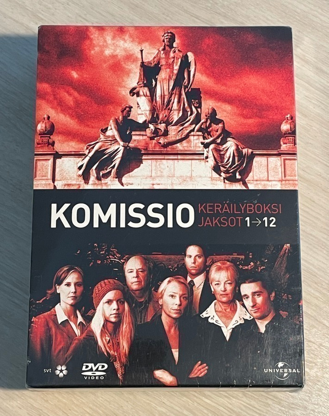 Komissio (3DVD) ruotsalainen jännitysdraamasarja (UUSI)
