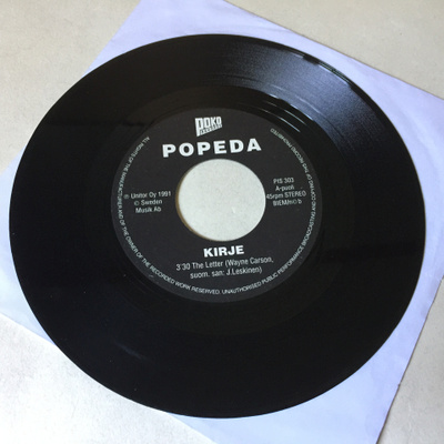 Popeda – Kirje / Irmeli 7”