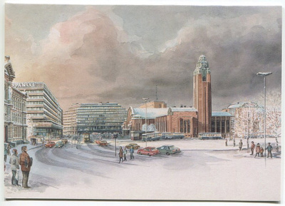 Helsinki Rautatientori ja rautatieasema, Pälikkö 23965