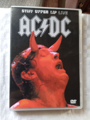 DVD- MUSIIKKI LEVY: AC/DC : STIFF UPPER LIP LIVE