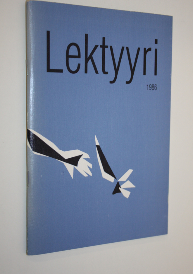Lektyyri 1986 (signeerattu) : Siilinjärven kulttuurin aik...