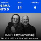 RUSH 1 lippu D-permannolta - pikkukuva 1