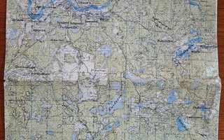 Itä-Karjalan kartasto v. 1941