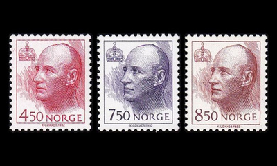 Norja 1197-9 ** Käyttösarja Harald (1995)