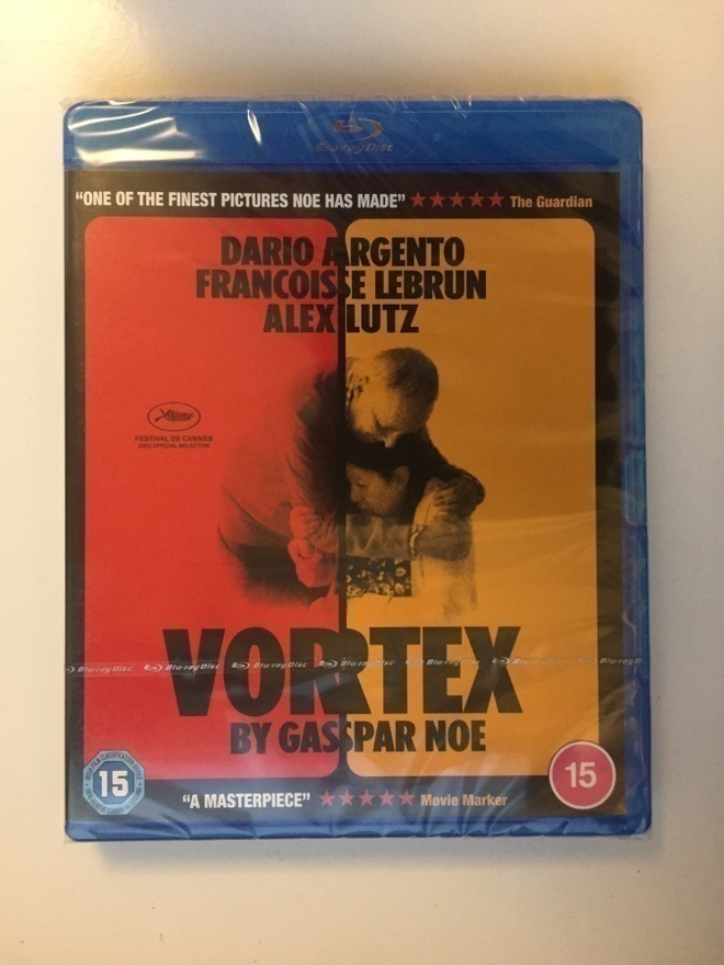 Vortex (Blu-ray) Dario Argento (Gaspar Noe) 2021 (UUSI)