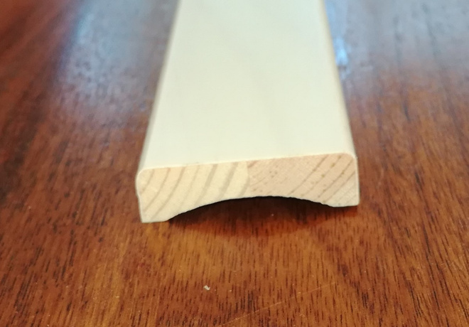 Peitelista 42 x 11 mm. 18 kpl.