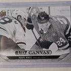 Roope Hintz 2024-25 UD Extended UD Canvas Black & White - pikkukuva 1