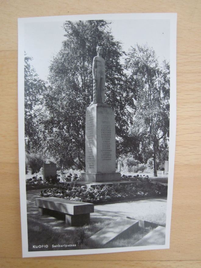 VANHA Postikortti Kuopio 1950-l Alkup. Mallikappale
