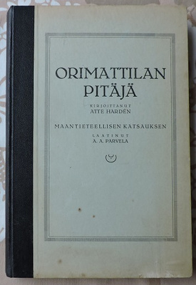 Atte Hardén: Orimattilan pitäjä