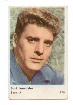 Purkkakuva Hellas Serie A n:o 170 BURT LANCASTER