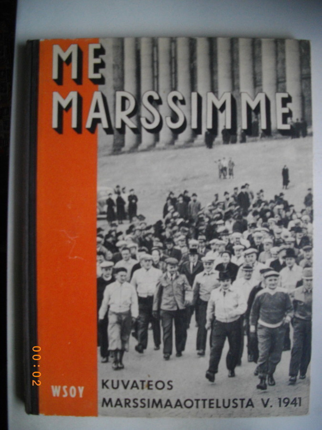 Me marssimme - kuvateos marssimaaottelusta v. 1941 (7.5)