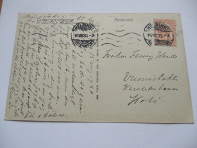 1930 Hki kortti Kolille