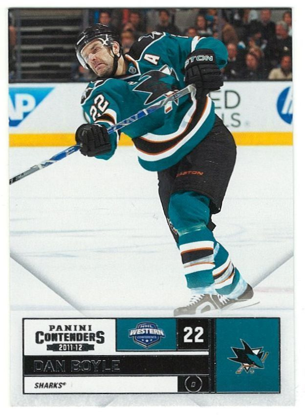11-12 Panini Playoff Contenders #22 Dan Boyle
