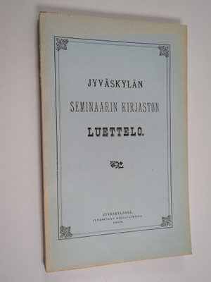 Jyväskylän seminaarin kirjaston luettelo