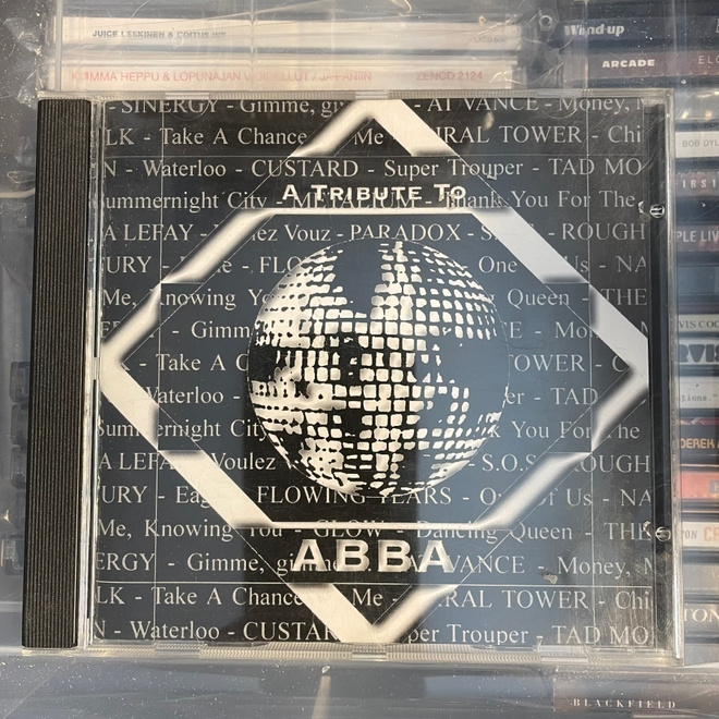 VARIOUS - A Tribute To ABBA cd (Rare heavy metal compilation