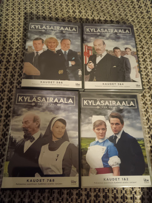 Kyläsairaala kaudet 1-8 dvd boksit