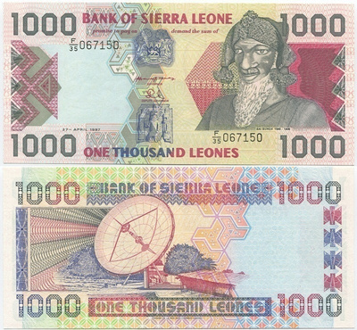 Sierra Leone 1000 Leones 1997 (P-20c) UNC