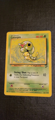 Caterpie #68 Base Set 2 common Pokemon CCG card