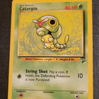Caterpie #68 Base Set 2 common Pokemon CCG card - pikkukuva 1